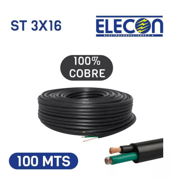 Cable Eléctrico St-e3x16...