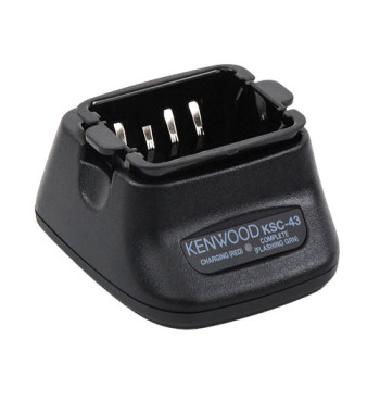 Cargador para radio portátil Kenwood KSC43K.