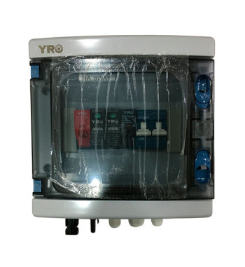 Caja Combinadora Para Panel Solar Con Protección 1IN / 1OUT