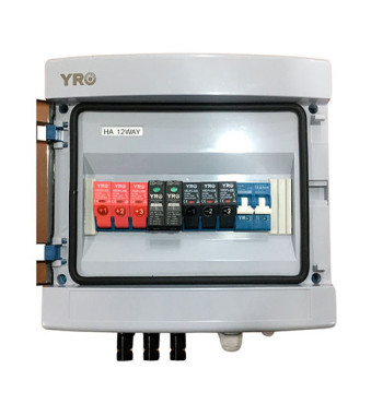 Caja Combinadora Para Panel Solar Con Protección 3IN / 1OUT.