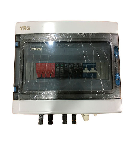 Caja Combinadora Para Panel Solar Con Protección 4in/1out