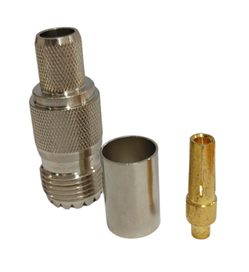 Conector PL258 Para Cable RG8 Crimpeado
