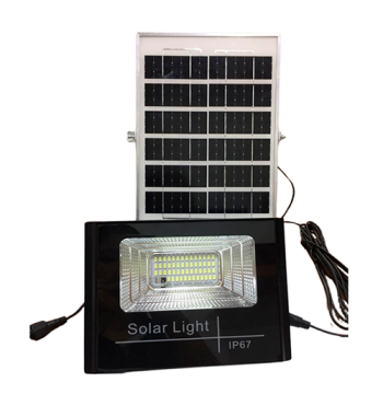 REFLECTOR CON PANEL SOLAR DE 25W