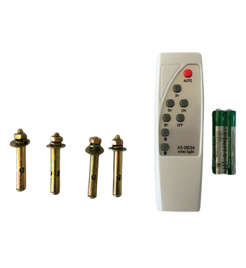 REFLECTOR CON PANEL SOLAR DE 40W