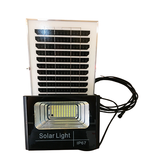 REFLECTOR CON PANEL SOLAR DE 40W