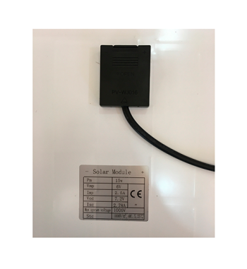 REFLECTOR CON PANEL SOLAR DE 60W