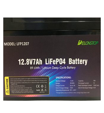 BATERIA DE LITHIUM DELONG 12V 7AH