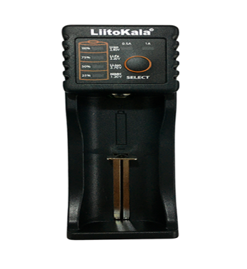 Cargador de Batería Simple LiitoKala 1 Ranura AA AAA Li-ion