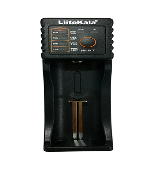 Cargador de Batería Simple LiitoKala 1 Ranura AA AAA Li-ion