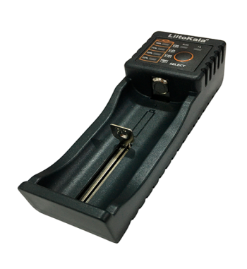 Cargador de Batería Simple LiitoKala 1 Ranura AA AAA Li-ion