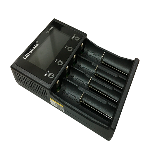 CARGADOR Y PROBADOR DE BATERIA LIITOKALA AA/AAA (4 UNIDADES)