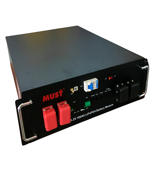 Batería de Litio MUST 48V 100Ah Rack LiFePO4 Telecom / Solar (+6000c)