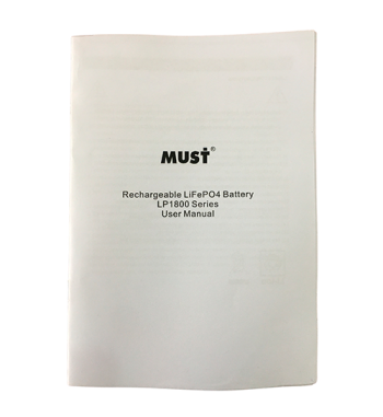 BATERIA DE LITHIUM MUST RACKEABLE 48V 100AH