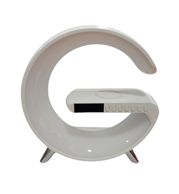 Lámpara con Corneta Bluetooth - Luz LED Regulable y Audio HD