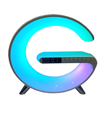 Lámpara con Corneta Bluetooth - Luz LED Regulable y Audio HD