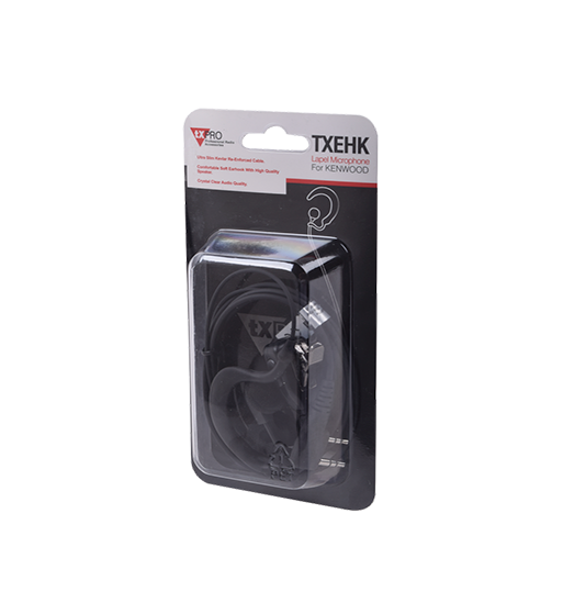 Manos Libres Kenwood TXPRO - Audífono de Gancho con Micrófono