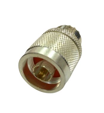 Adaptador RF N Macho a UHF Hembra SO-239 RF Industries RFN-1035-1