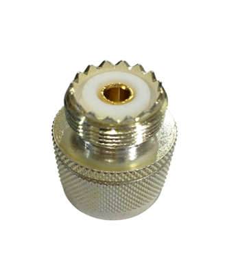 Adaptador RF N Macho a UHF Hembra SO-239 RF Industries RFN-1035-1