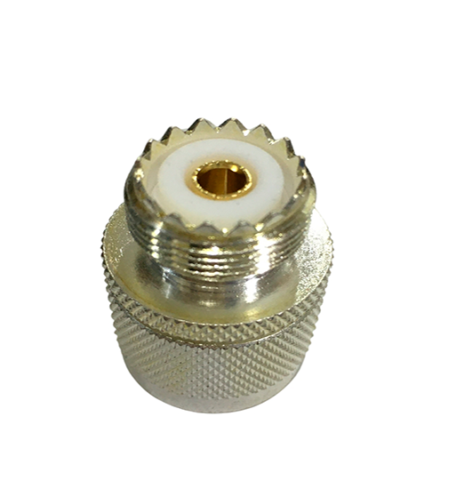 Adaptador RF N Macho a UHF Hembra SO-239 RF Industries RFN-1035-1