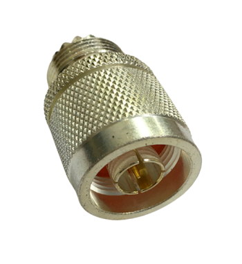 Adaptador RF N Macho a UHF Hembra SO-239 RF Industries RFN-1035-1