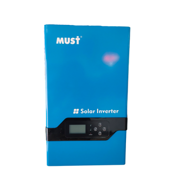 INVERSOR HIBRIDO MUST 2KW (2000W) 24V MPPT 110V BAJA FRECUENCIA
