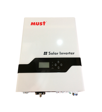 INVERSOR HIBRIDO MUST 3KVA 24V MPPT 110V/220V FASE DIVIDIDA BAJA FRECUENCIA