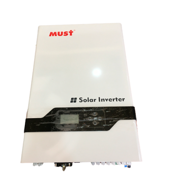 INVERSOR HIBRIDO MUST 4KVA 48V MPPT 110V/220V FASE DIVIDIDA BAJA FRECUENCIA.