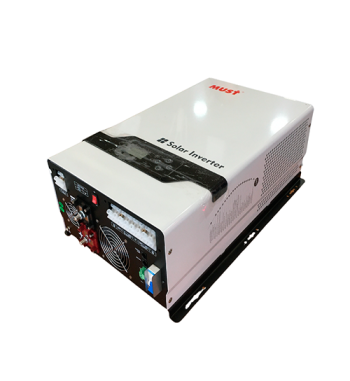INVERSOR HIBRIDO MUST 4KVA 48V MPPT 110V/220V FASE DIVIDIDA BAJA FRECUENCIA.