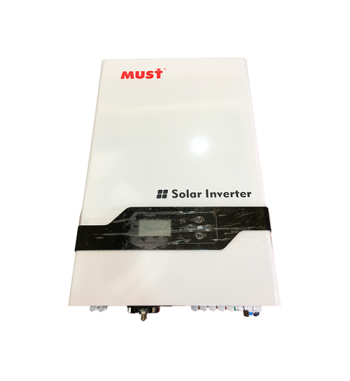 INVERSOR HIBRIDO MUST 4KVA 48V MPPT 110V/220V FASE DIVIDIDA BAJA FRECUENCIA.