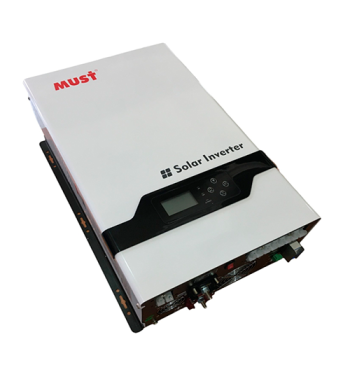 INVERSOR HIBRIDO MUST 8KVA 48V MPPT 110V/220V FASE DIVIDIDA BAJA FRECUENCIA.