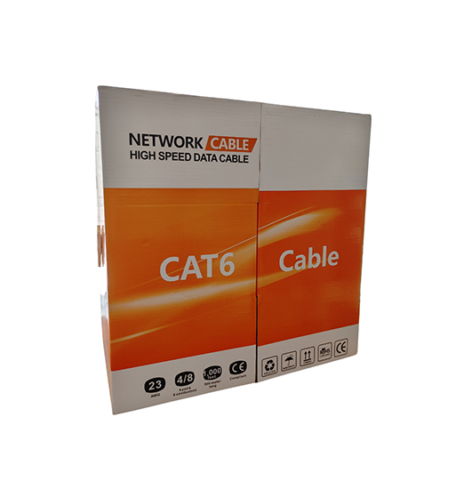CABLE CAT6 SESTECOM 100% COBRE EXTERIOR NEGRO 305MT DOBLE CHAQUETA CAT6-100DB