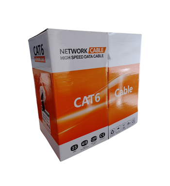 CABLE CAT6 SESTECOM 70/30 EXTERIOR NEGRO 305MT DOBLE CHAQUETA  CAT6-7030DB