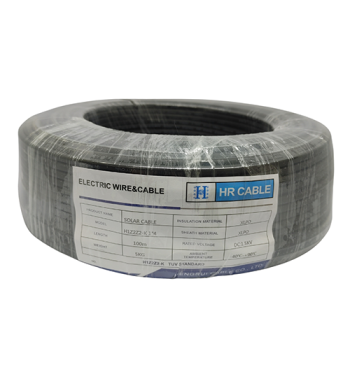 CABLE SOLAR PARA PANEL 4MM NEGRO CB-PV4N-MT