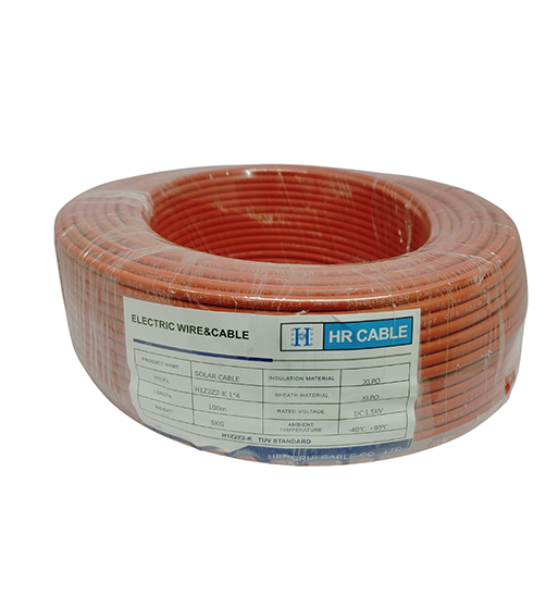 CABLE SOLAR PARA PANEL 4MM ROJO CB-PV4R-MT