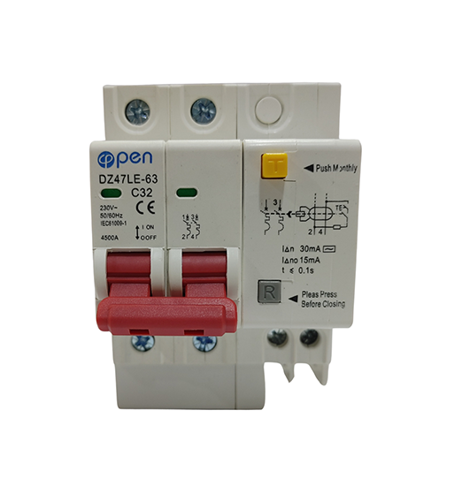 DISYUNTOR DIFERENCIAL DE 32A  DZ47LE-32