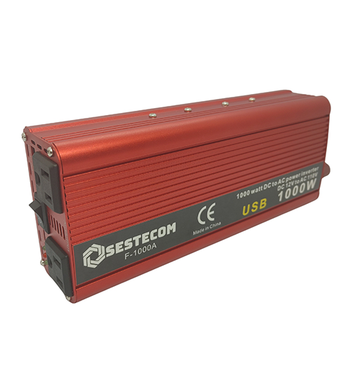 INVERSOR DE 1000W 12V 110V SESTECOM ONDA MODIFICADA F-1000A
