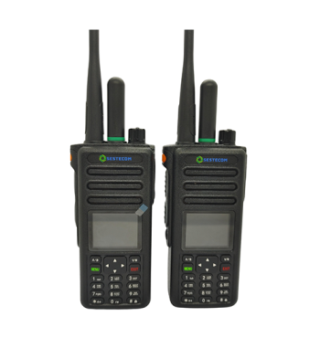 RADIO PORTATIL POC/UHF 400-520 MHz CON DUAL SIM SESTECOM 10W G8PLUS