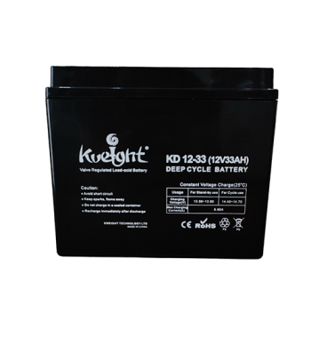 BATERIA KWEIGHT 12V 33AH KD12-33