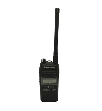 RADIO MOTOROLA PORTATIL EP350MX 136-174MHz CON PANTALLA Y TECLADO  LAH03KEH8AB7AN