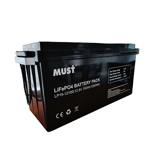 BATERIA DE LITHIUM MUST 12V 100AH LP15-12100