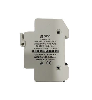 PORTA FUSIBLE 1000V 32A 10X38 PF32-1000