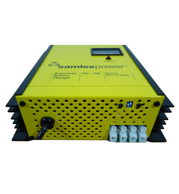 Cargador de Baterías 12V 15A Automático 3 Bancos AGM Gel Plomo