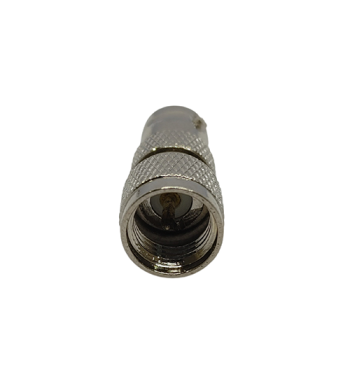 ADAPTADOR MINI UHF MACHO A BNC HEMBRA GENERICO RFU-622-G