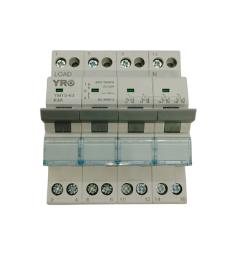 TRANSFER 63A 4 POLOS YRO-YMTS-63-4P