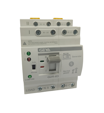 TRANSFER AUTOMATICO GEYA ATS 220V 63A 4 POLOS ATS-G4R-63