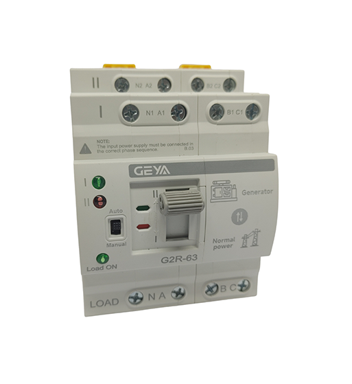 TRANSFER AUTOMATICO GEYA ATS 220V 63A 4 POLOS ATS-G4R-63
