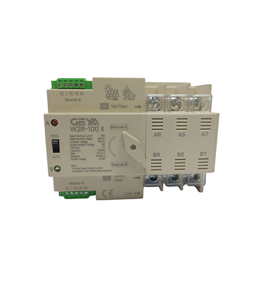 TRANSFER AUTOMATICO GEYA ATS 220V 100A 3 POLOS ATS-W3R-100