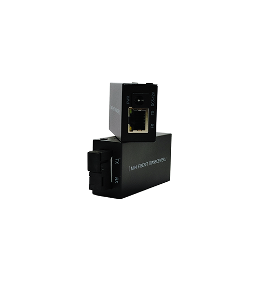 PAR CONVERTIDOR TRANSCEIVER FIBRA OPTICA SFP A RJ45 1GB 20Km HTB-GS-03