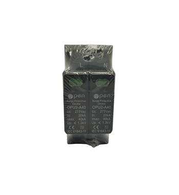 PROTECCION CONTRA SOBRE VOLTAJES 275V 20KA DOBLE OPU2-A402P275V20K