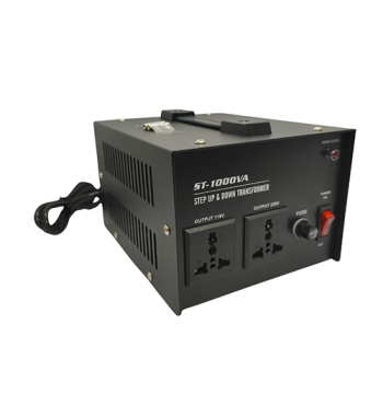 TRANSFORMADOR REDUCTOR / ELEVADOR 110V/220V 1000W ST-1000W